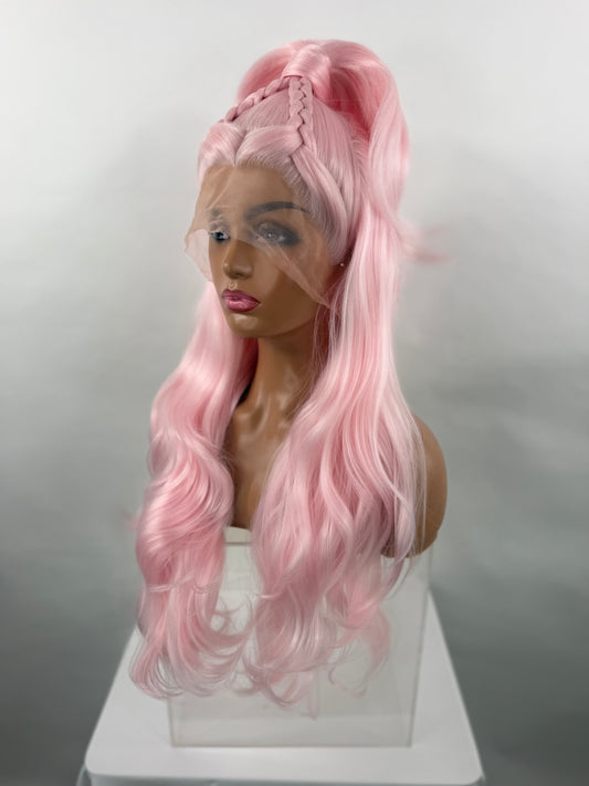Pre-Styled Alien Glow Wig