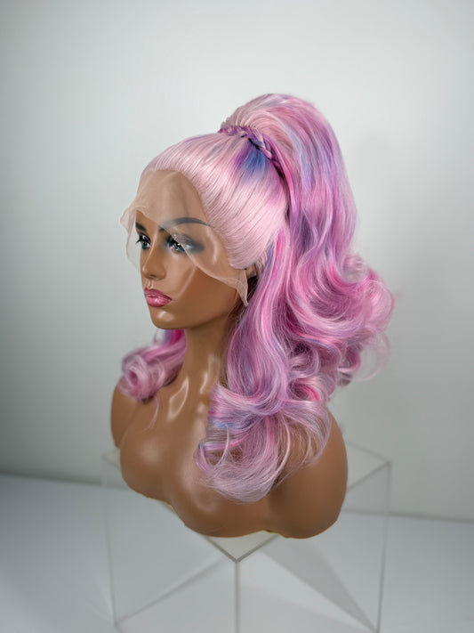 Pre-Styled Double Stacked Hologram Wig