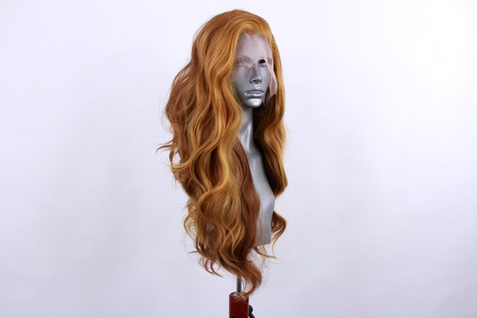 Harper- Golden Brown Swirl