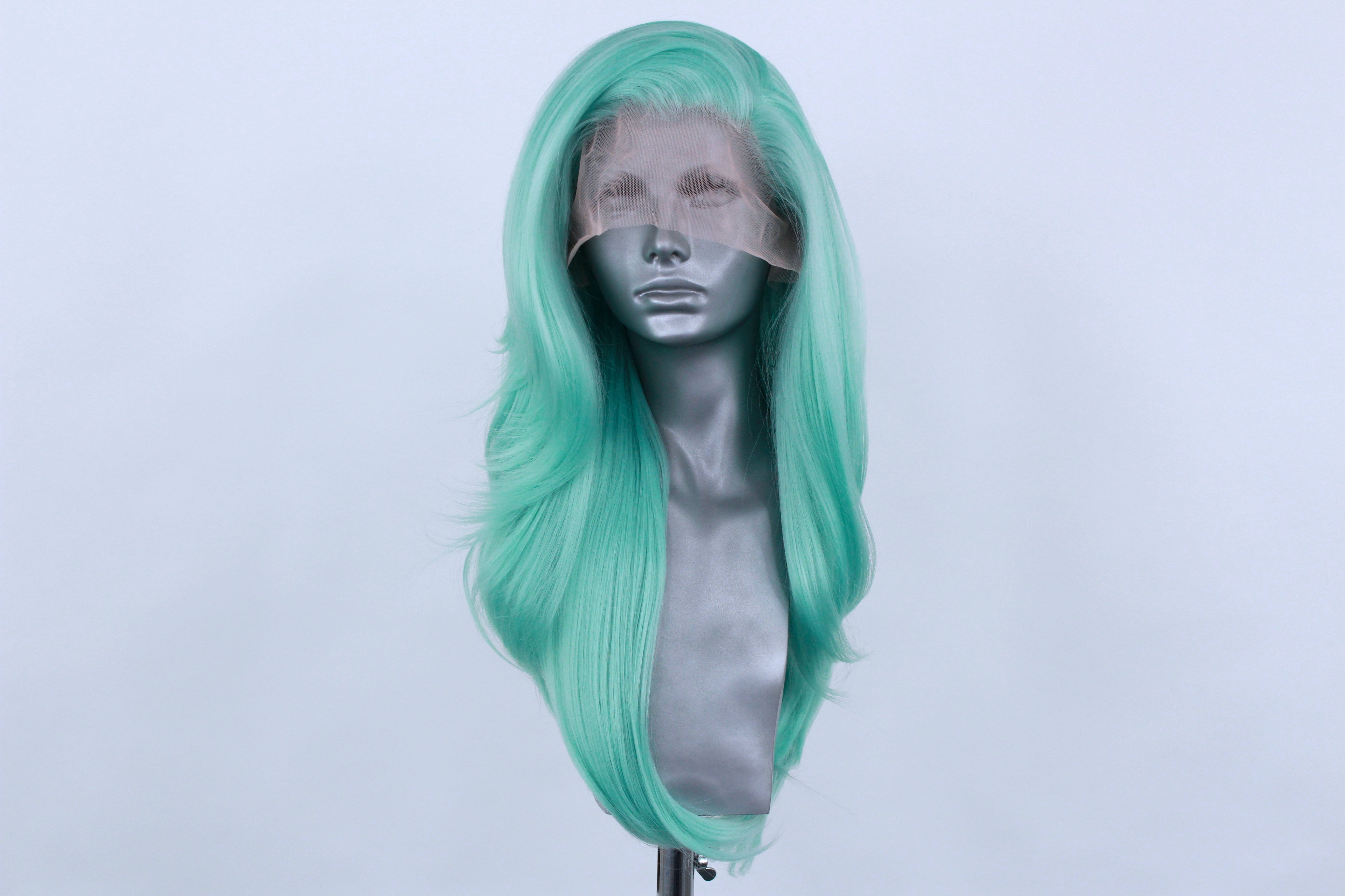 Ombre Mint Green store Lace Front Wig