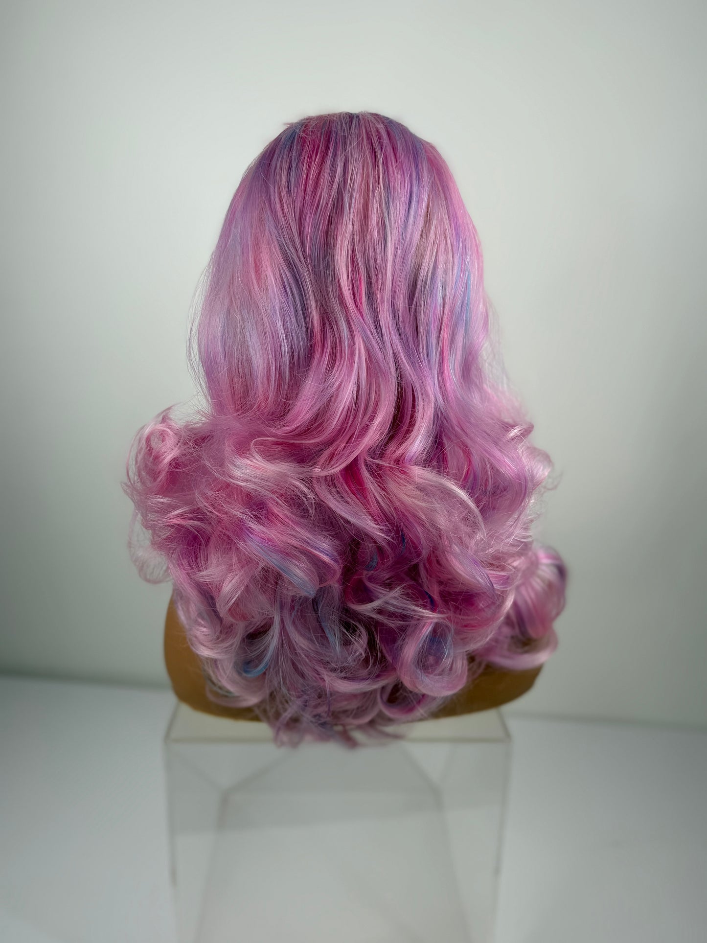 Pre-Styled Double Stacked Hologram Wig