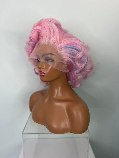 Pre-Styled Hologram Wig