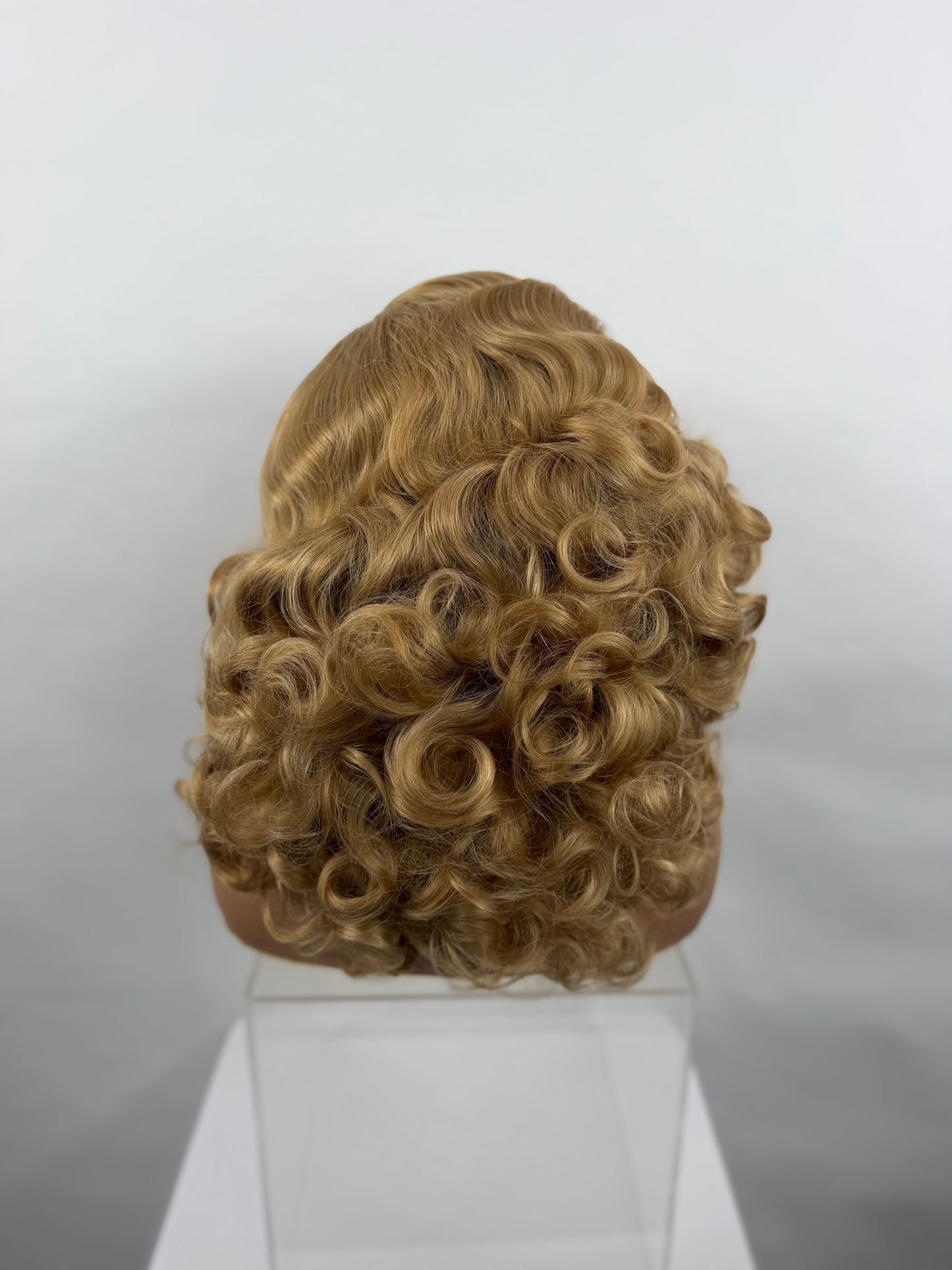Pre-Styled Golden Blonde Wig