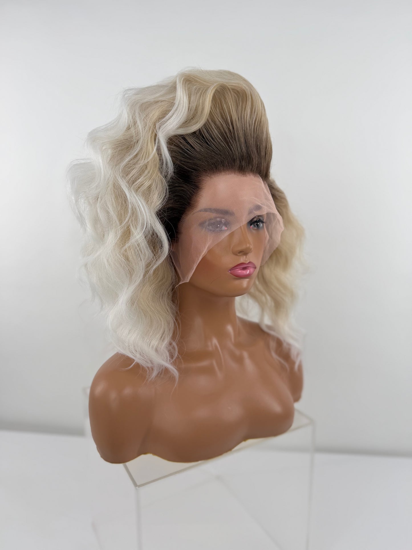 Pre-Styled Mocha Wig