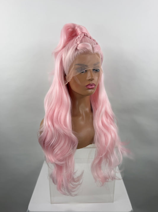 Pre-Styled Alien Glow Wig