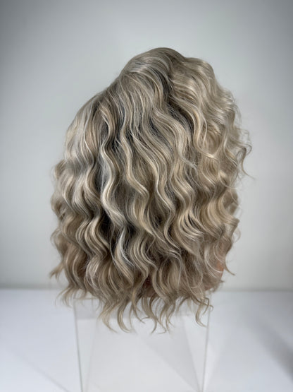 Pre-Styled Sandy Ash Blonde wig