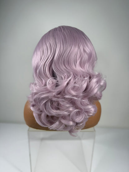 Pre-Styled Lavender Ice Wig