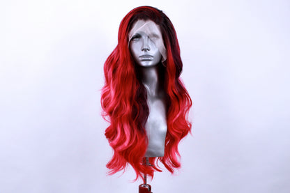 Harper- Deep Red Swirl