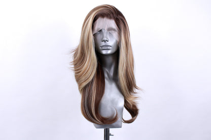 Lily- Highlighted Deep Brown