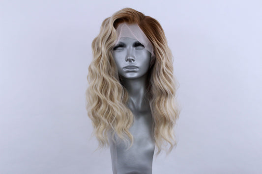 Amber- Rooted Sandy Blonde