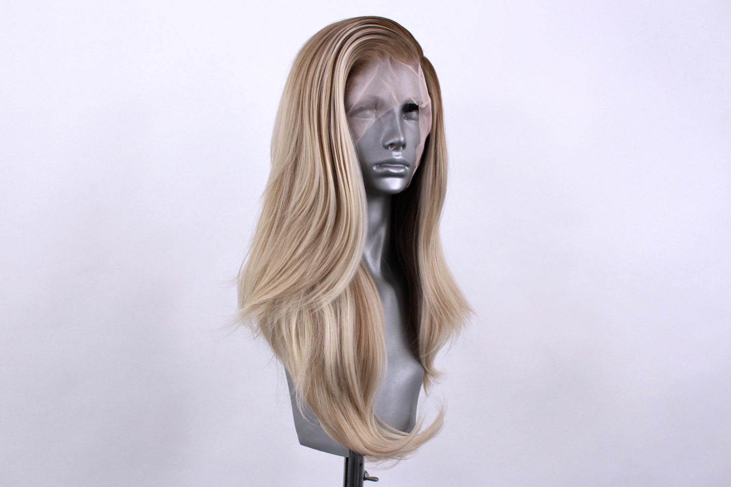 Lily- Rooted Ashy Sandy Blonde