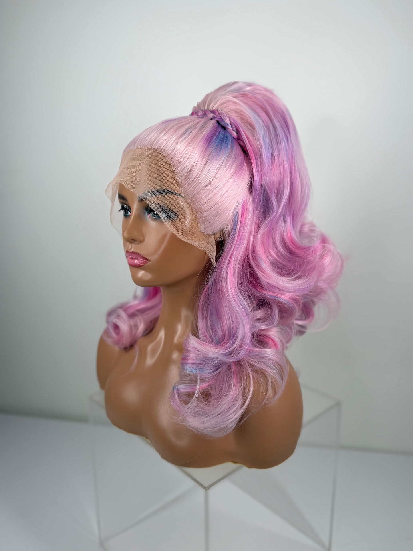 Pre-Styled Double Stacked Hologram Wig