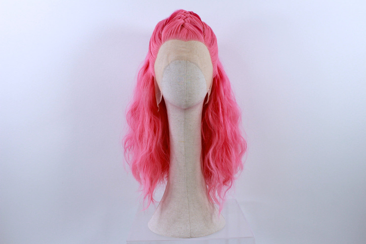 Pre-styled Raspberry Swirl Wig