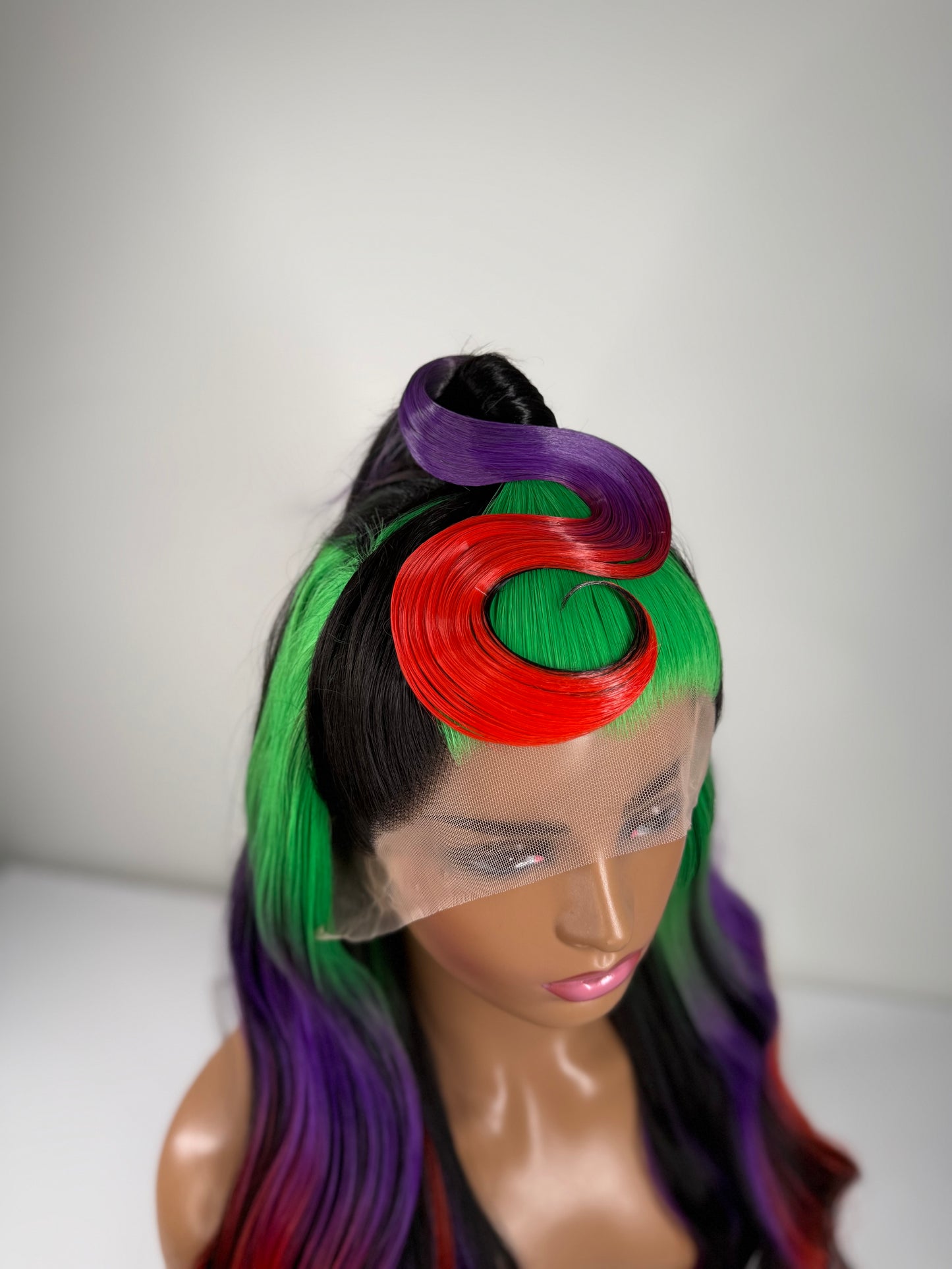 Pre-Styled Halloween Wig