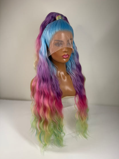 Pre-Styled Rainbow Candy