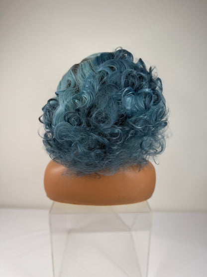 Pre-Styled Faded Ocean Ombre wig