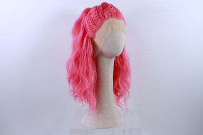 Pre-styled Raspberry Swirl Wig