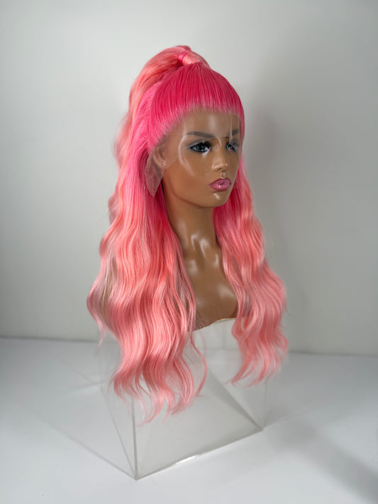 Pre-Styled Candy Floss Ombré wig