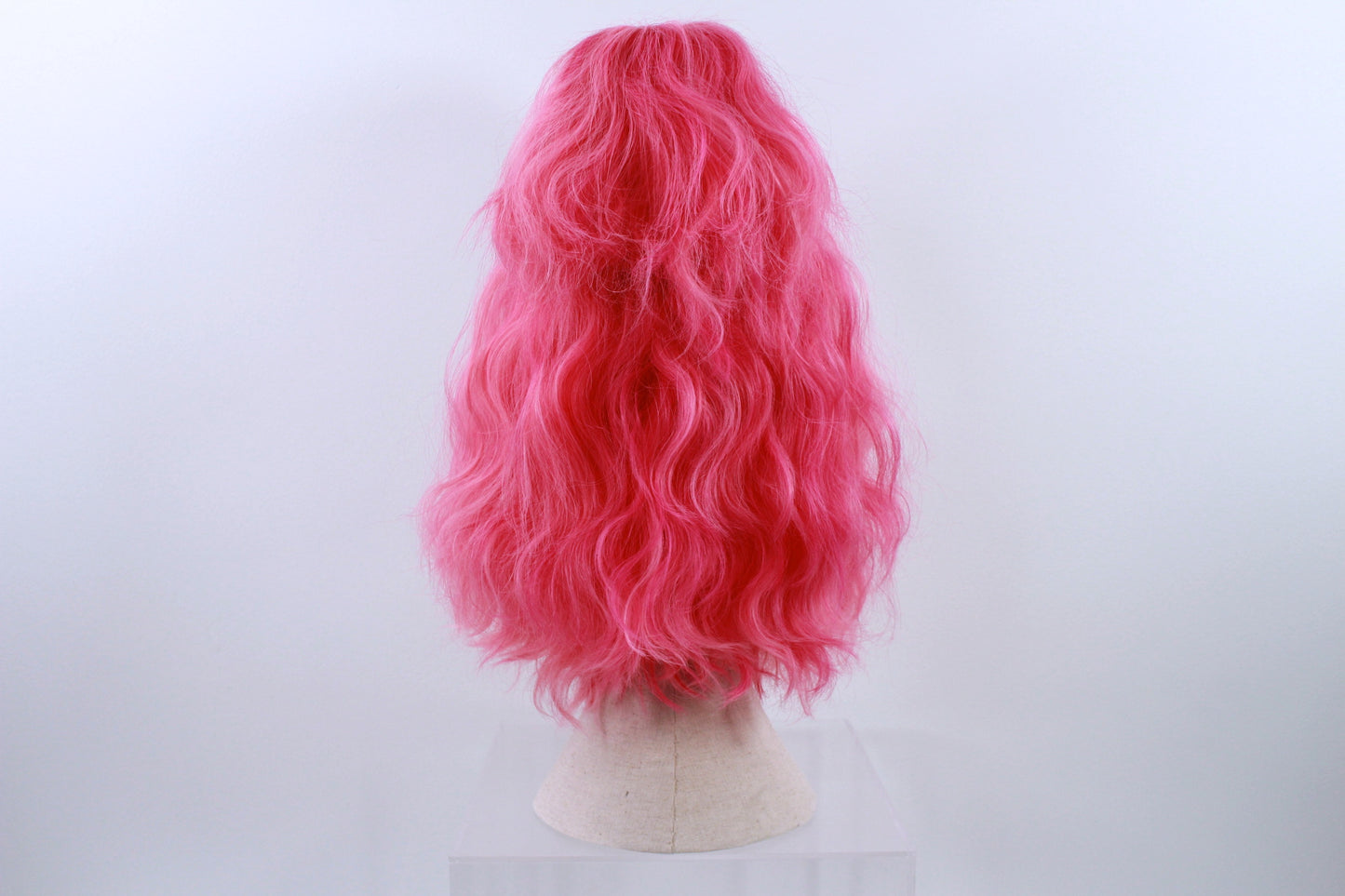 Pre-styled Raspberry Swirl Wig