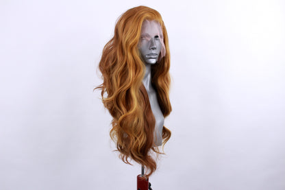 Harper- Golden Brown Swirl