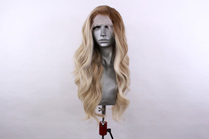 Harper- Rooted Sandy Blonde