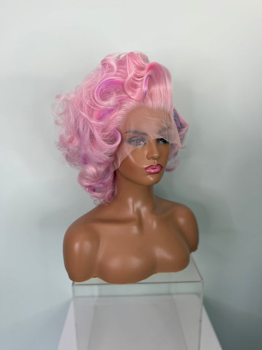 Pre-Styled Hologram Wig
