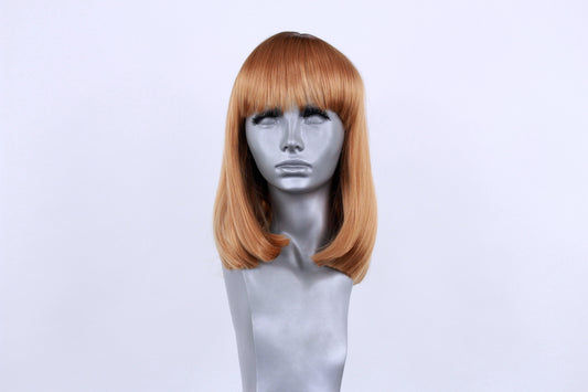 Ashley- Rooted Highlighted Strawberry Blonde