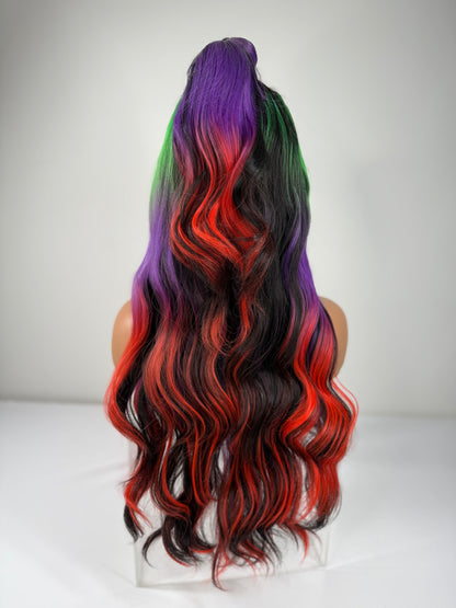 Pre-Styled Halloween Wig
