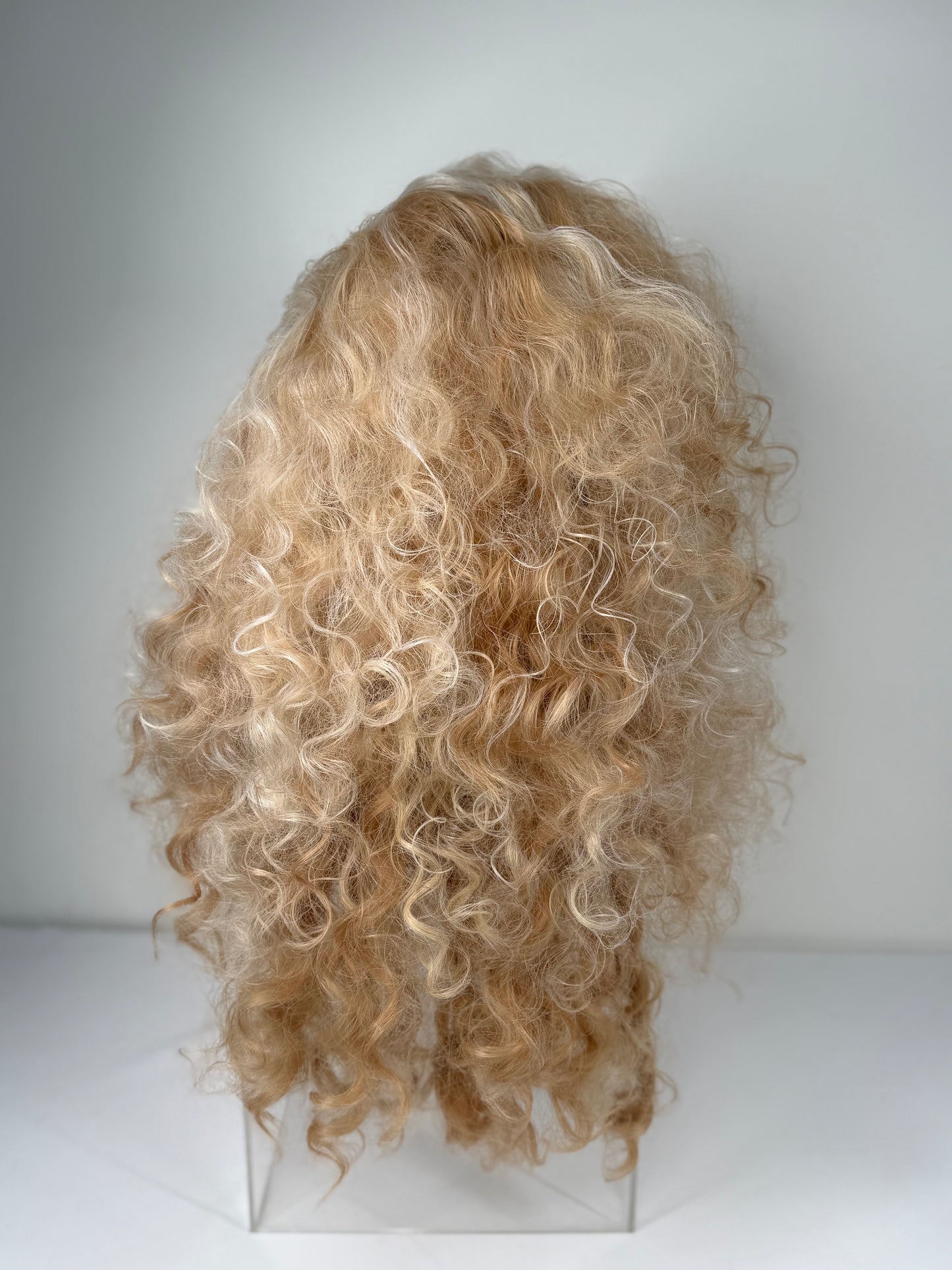 Pre-Styled Champagne Wig