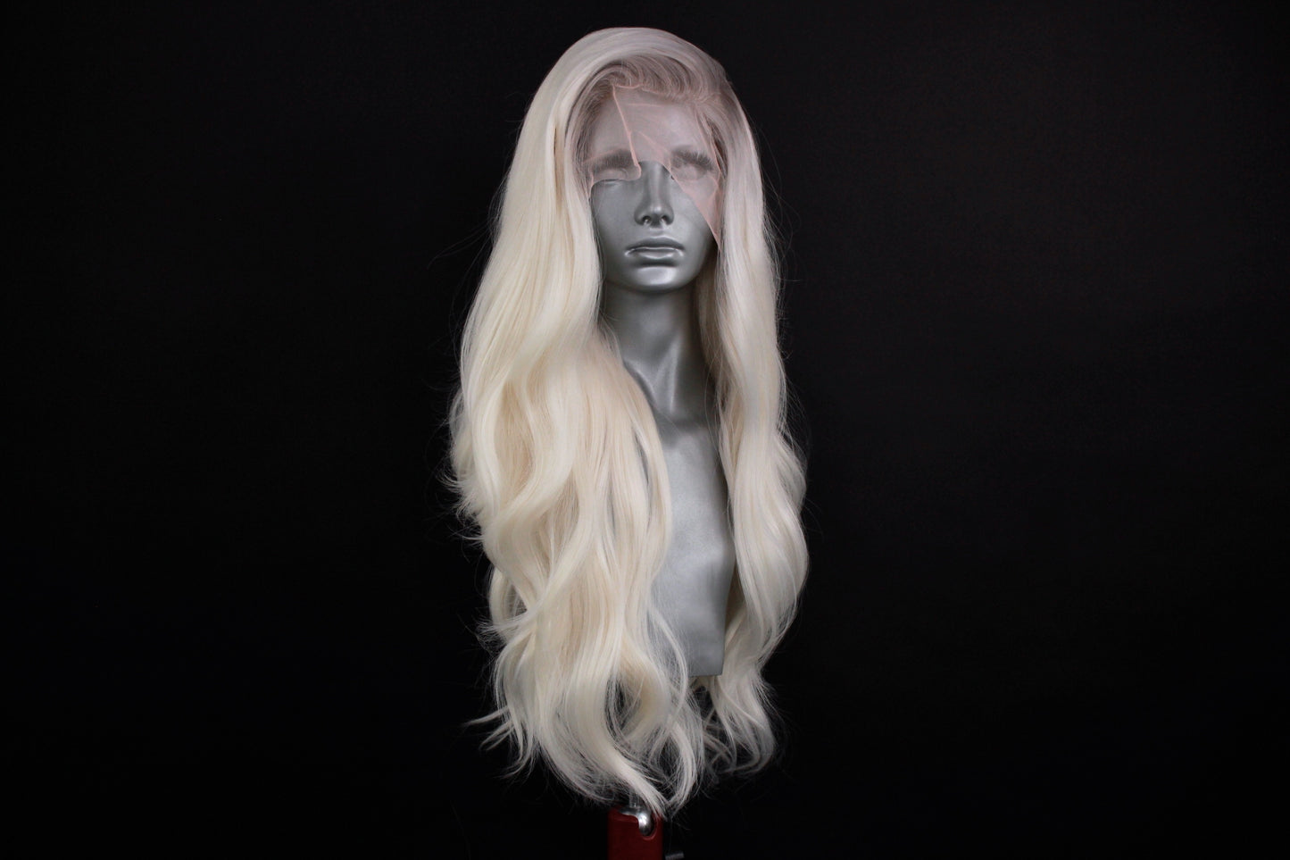 Harper- Silver Rooted Ice Blonde