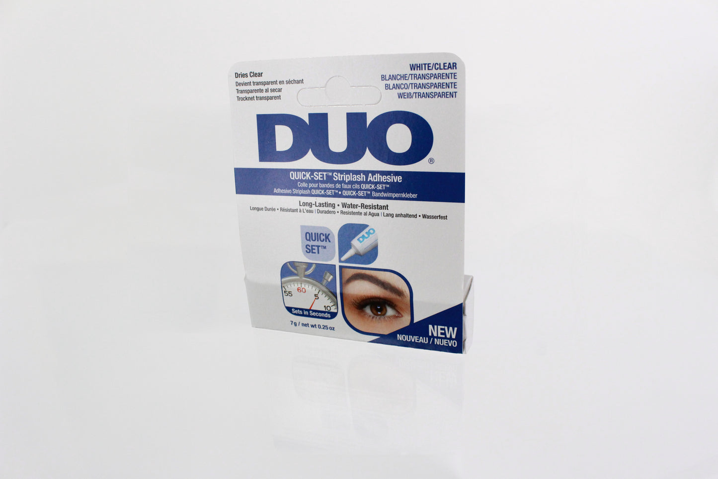 Duo Quick-Set Striplash Adhesive - White/Clear