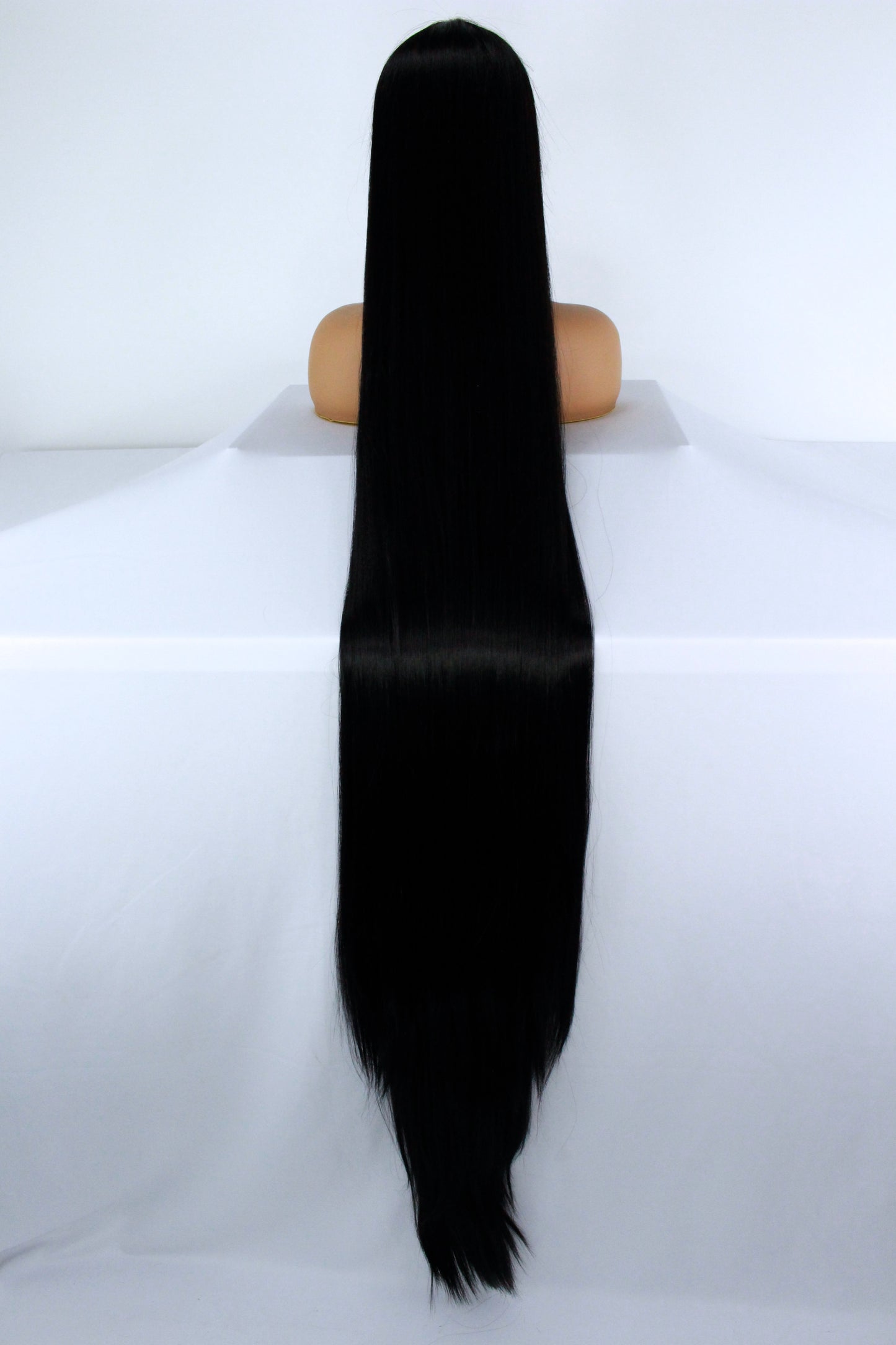 65” 1B Lacefront Wig