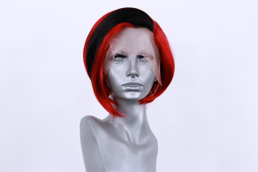 Victoria- Black Streaked Bright Red