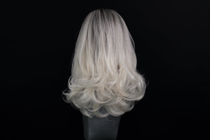 Marilyn- Silver Rooted Ice Blonde