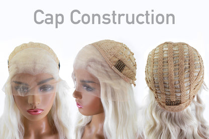 Pre-styled Sapphire Sparkle Wig