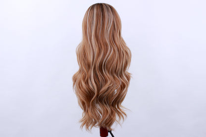 Harper- Rooted Caramel Blonde