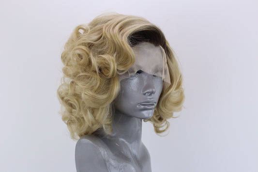 Alexa- Rooted Champagne Blonde