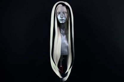 Amy- Black Streaked Platinum Ice