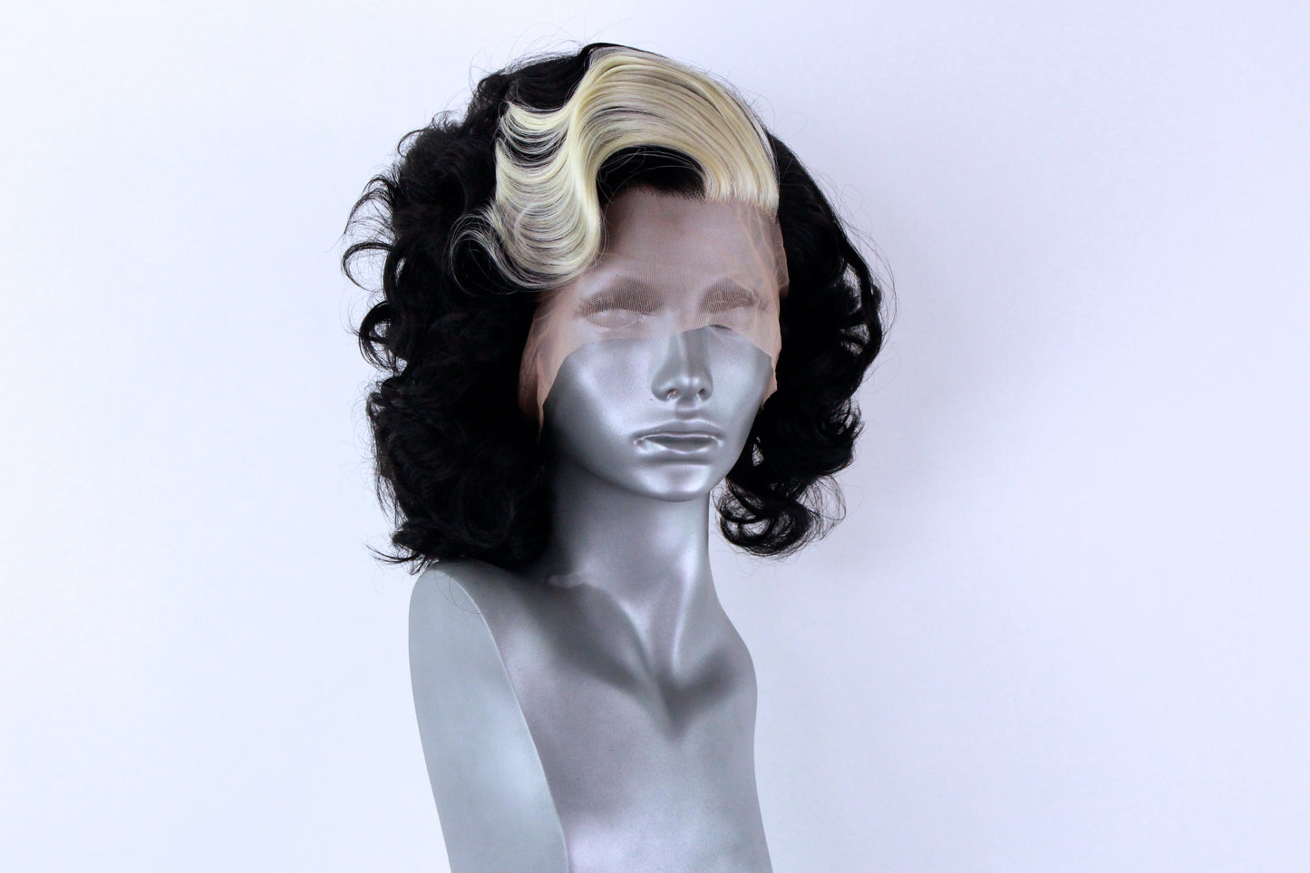 Alexa- Platinum Streaked Black