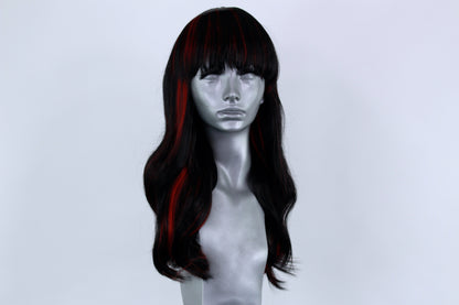 Florence- Red Highlighted Black