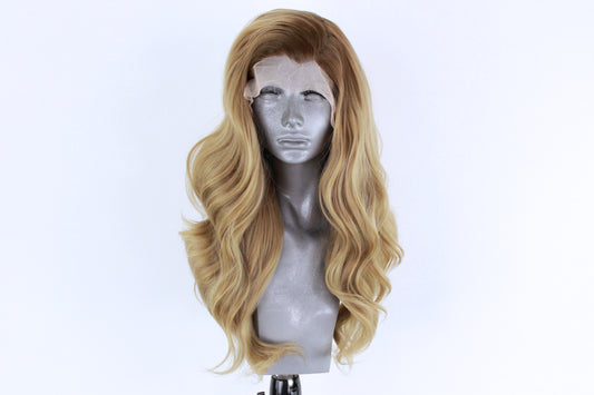 Kameron- Rooted Butterscotch Blonde