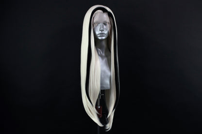 Amy- Black Streaked Platinum Ice