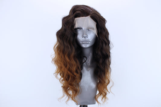 Violet- Golden Auburn Ombre