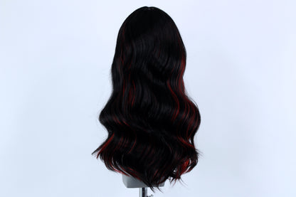 Florence- Red Highlighted Black