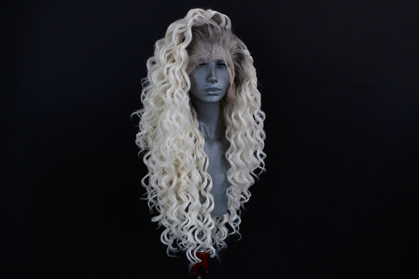 Isla- Silver Rooted Ice Blonde