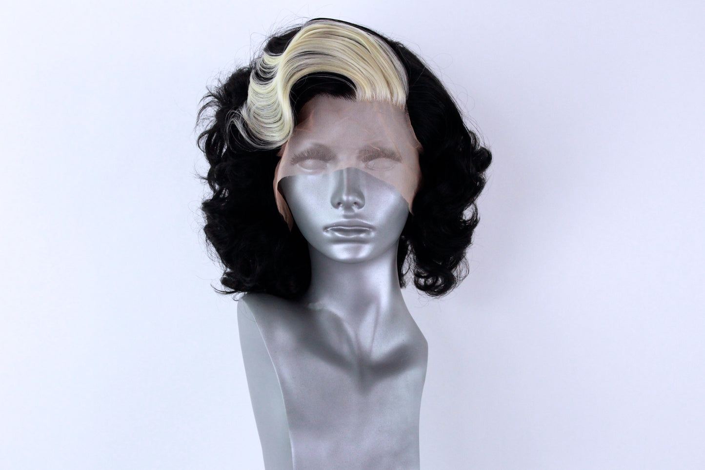 Alexa- Platinum Streaked Black
