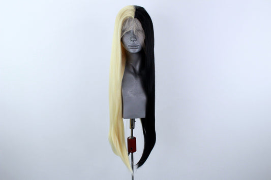 Amy- Half Black & Half Blonde