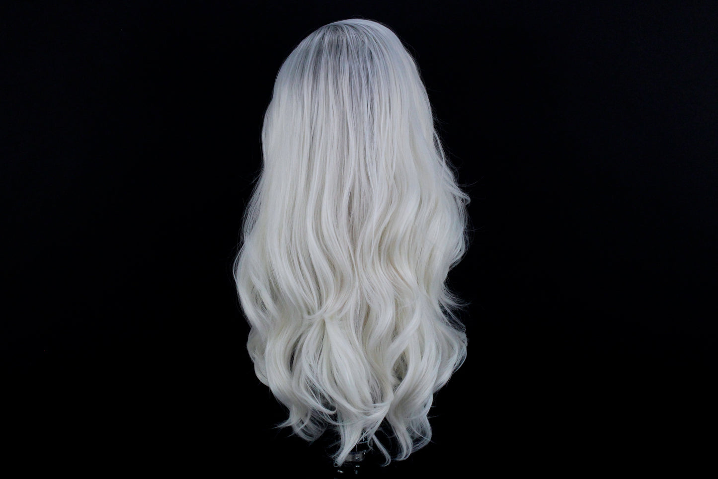 Kameron- Silver Rooted Ice Blonde