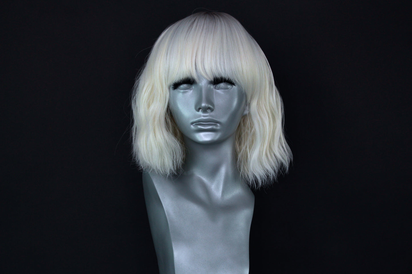 Taylor- Silver Rooted Ice Blonde